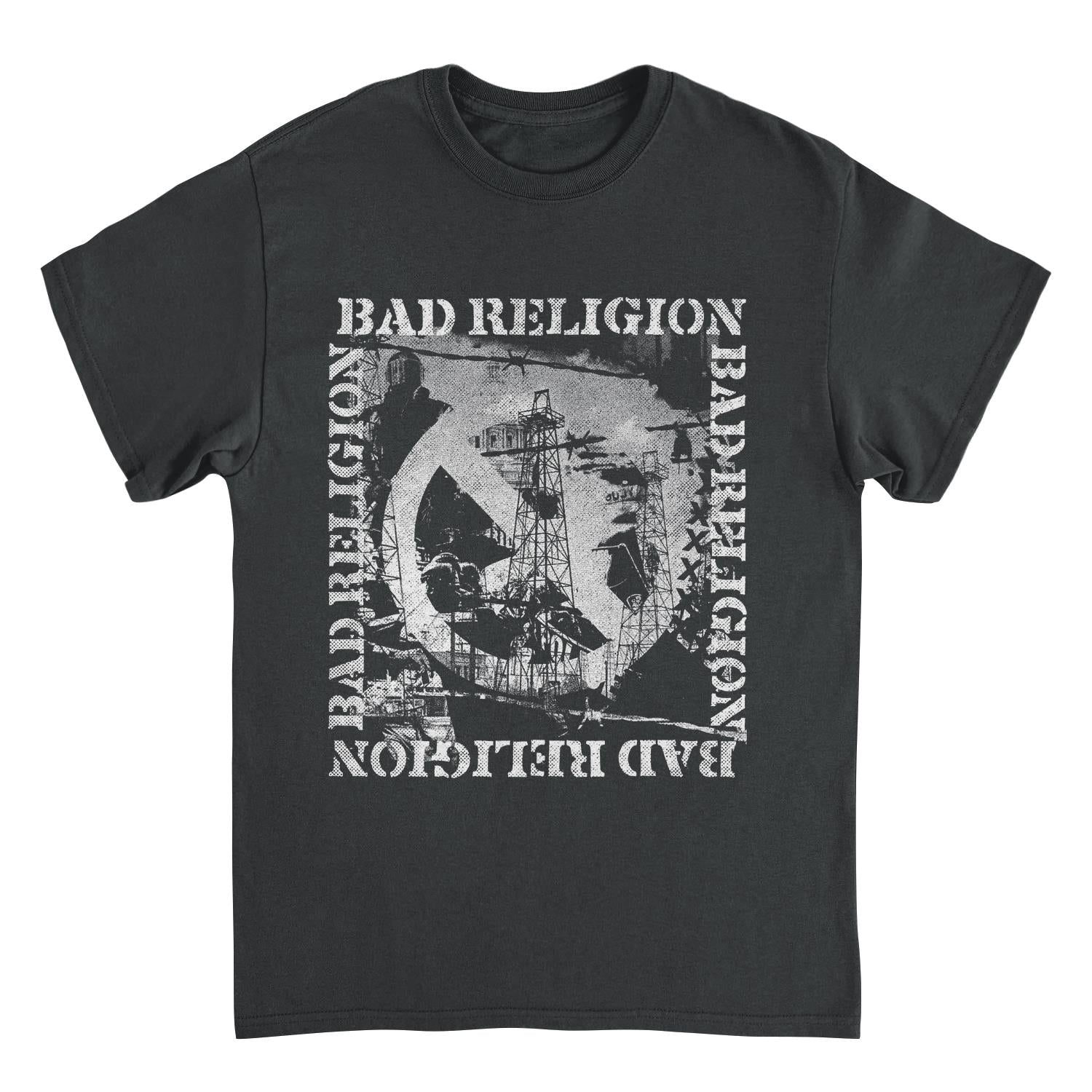 Bad Religion This Is Hell Front Black T-Shirt