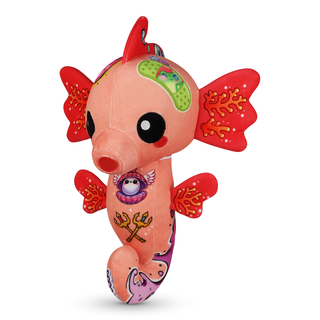 Tattoo Zoo Pixie the Seahorse 13" Plushie