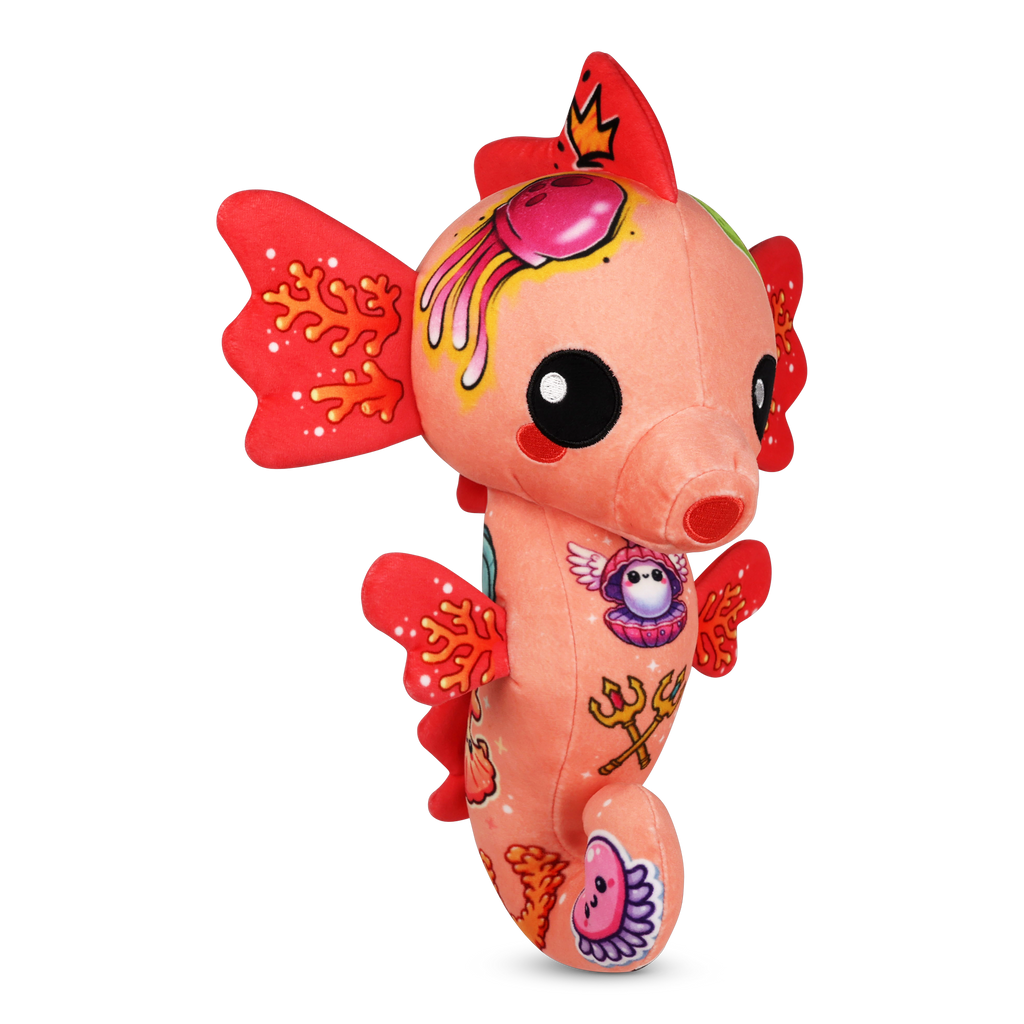 Tattoo Zoo Pixie the Seahorse 13" Plushie