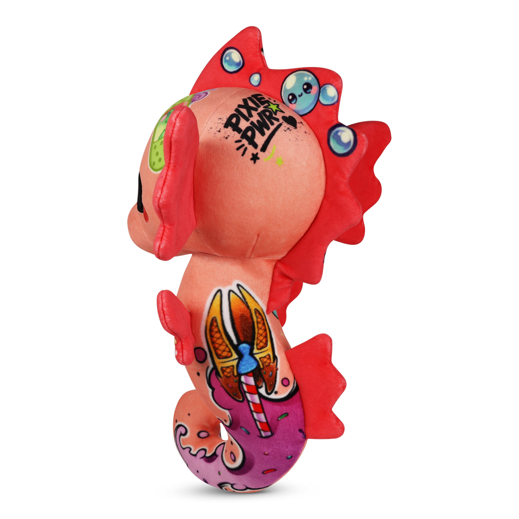 Tattoo Zoo Pixie the Seahorse 13" Plushie