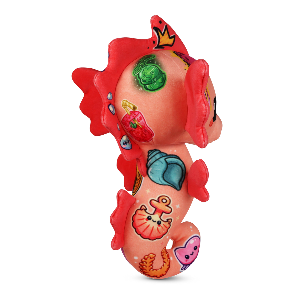 Tattoo Zoo Pixie the Seahorse 13" Plushie