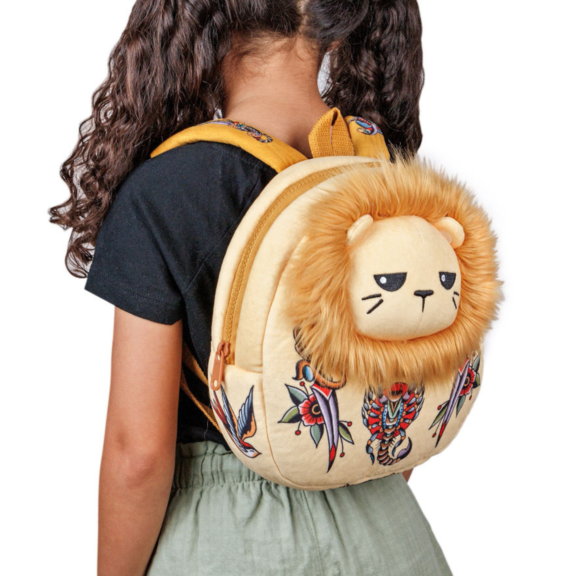 Tattoo Zoo Samuele the Lion Backpack