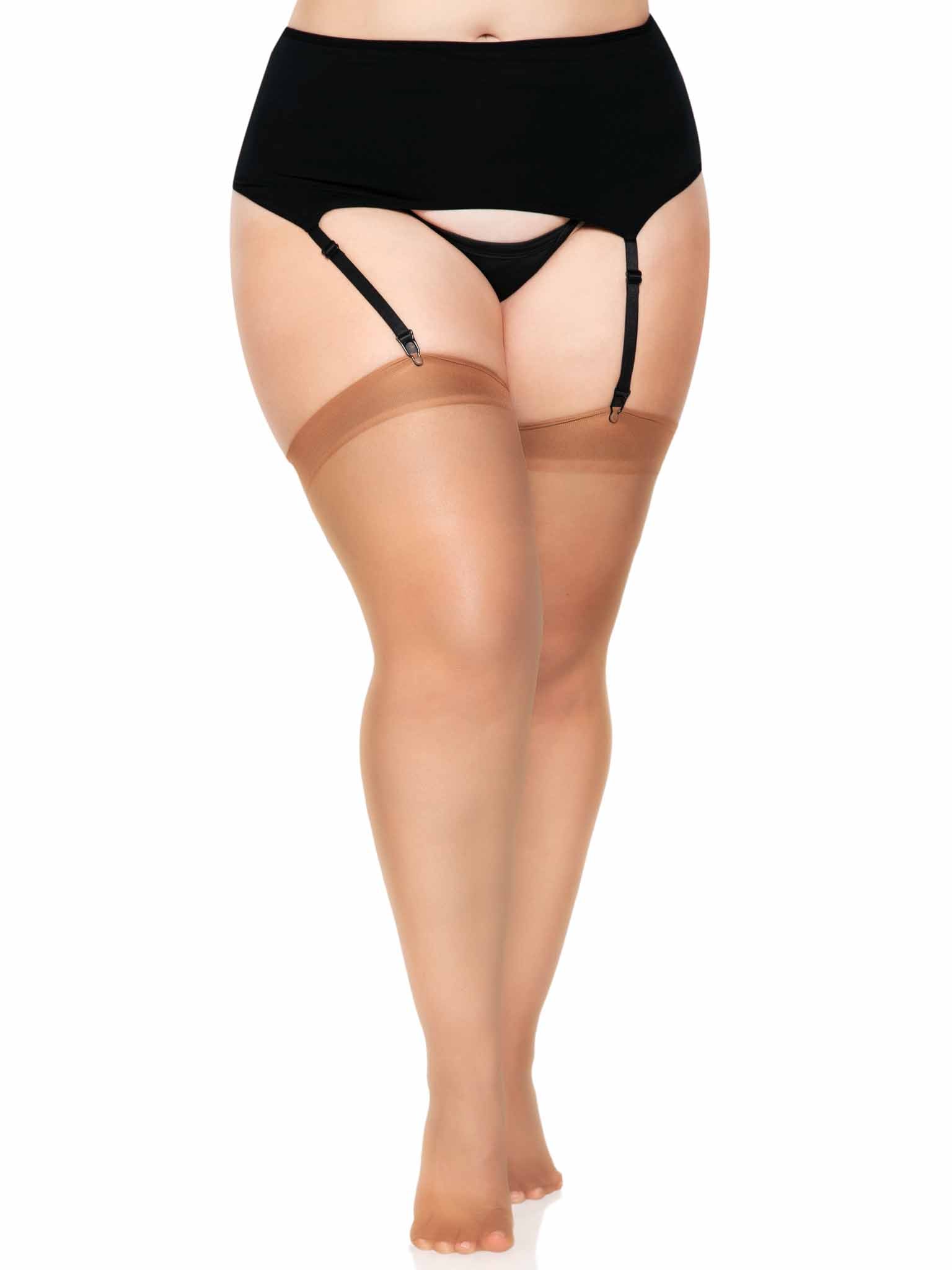 Leg Avenue Plus Dex Sheer Stockings