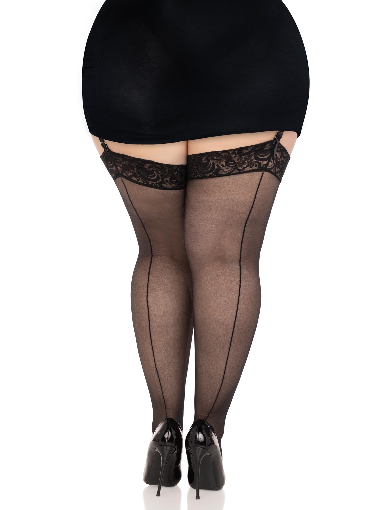 Leg Avenue Nuna Thigh High Plus Stockings