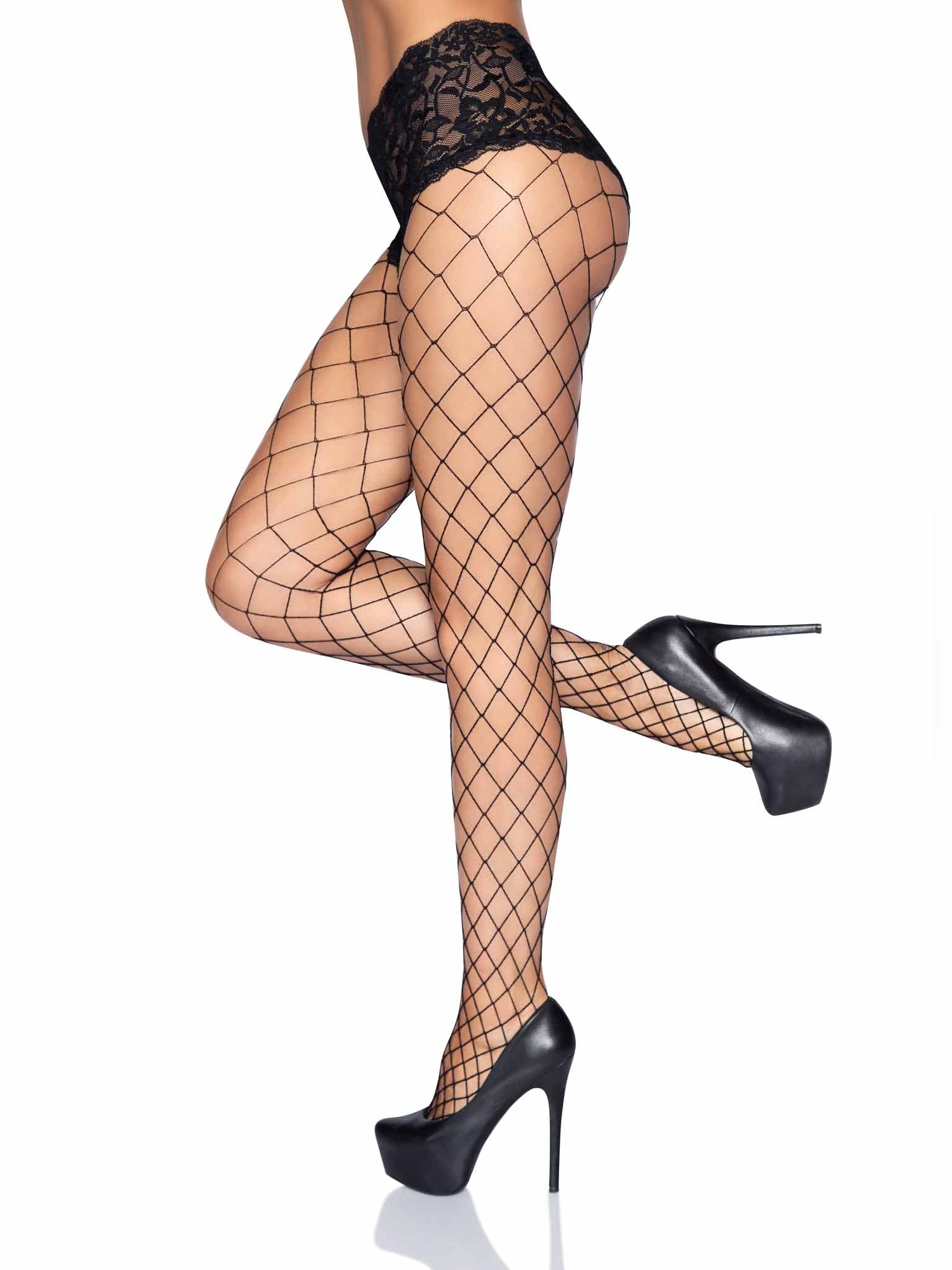 Leg Avenue Evie Fence Net Tights