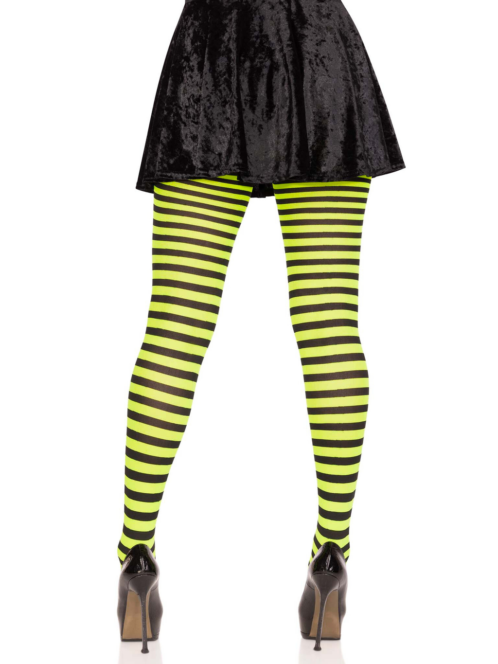 Leg Avenue Jada Striped Many Colors Tights