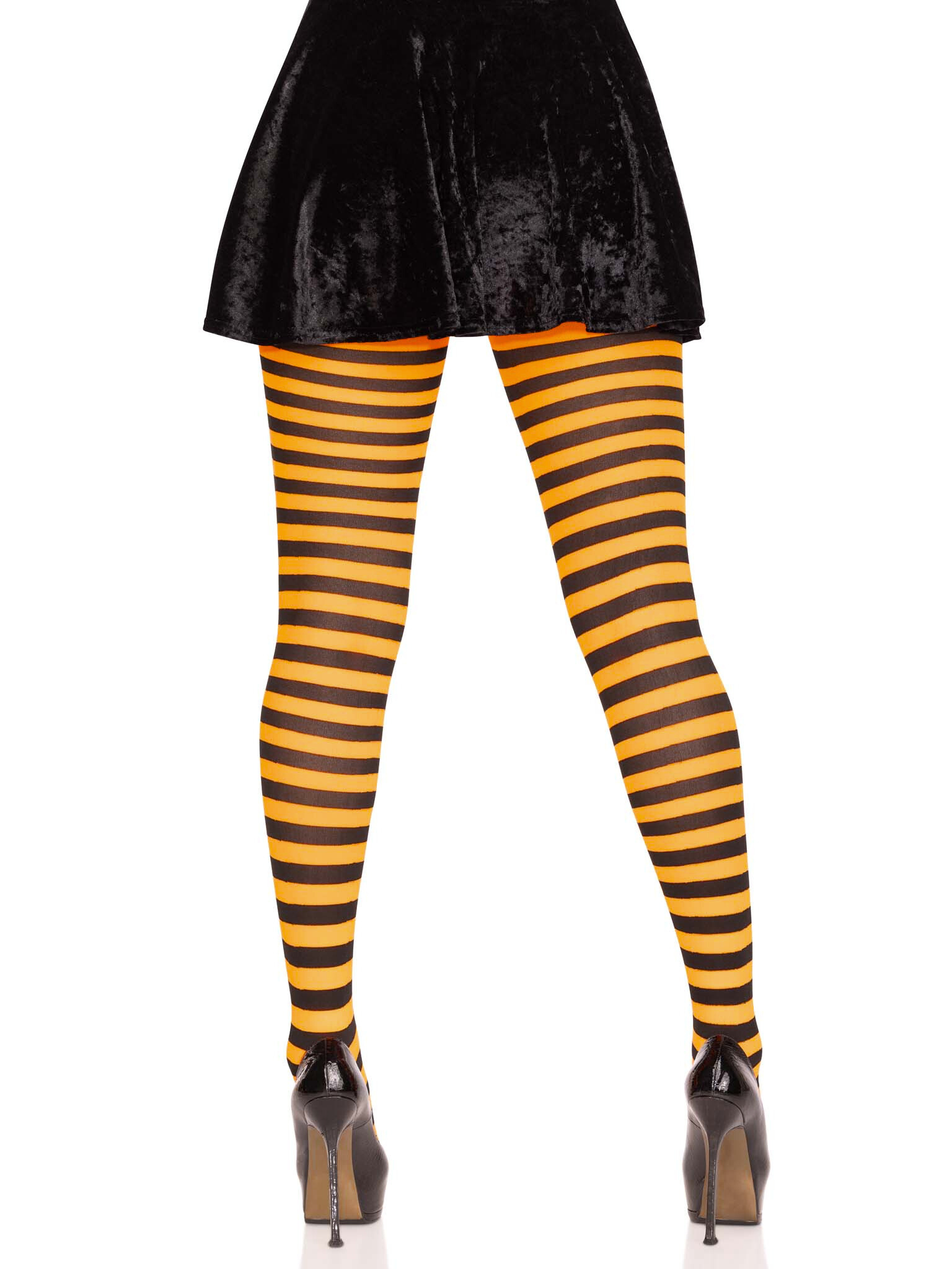 Leg Avenue Jada Striped Many Colors Tights