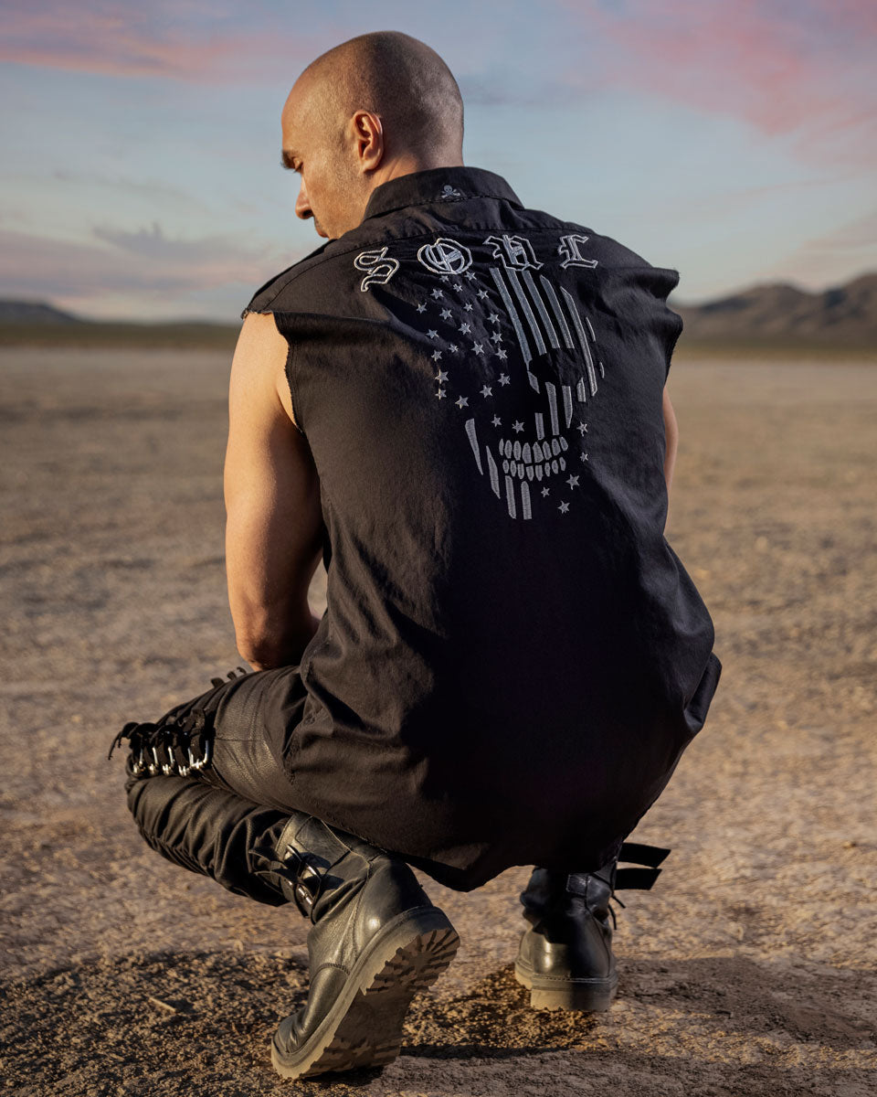 Rock Roll n Soul Sleeveless Shirt American Soul