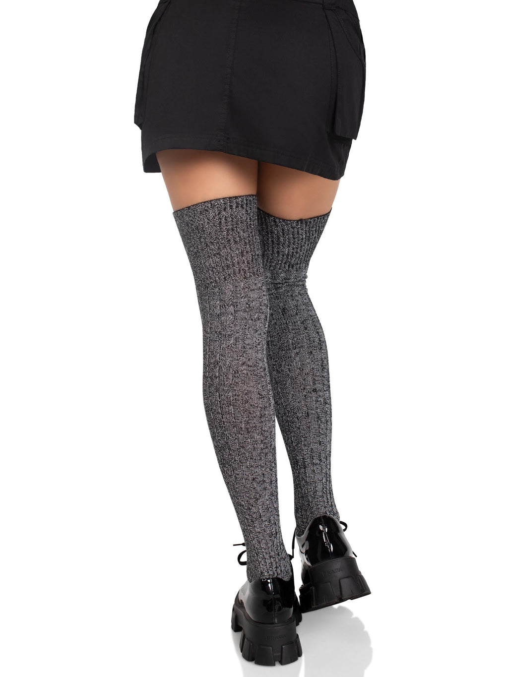 Leg Avenue Athena Heather Thigh High Stockings