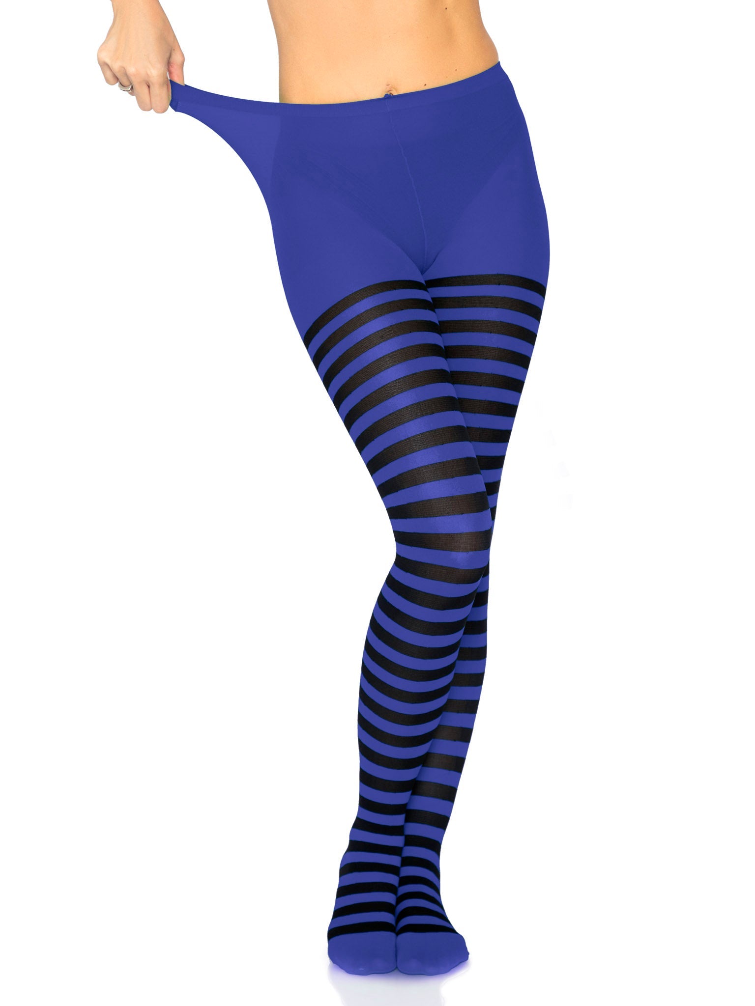 Leg Avenue Jada Striped Many Colors Tights