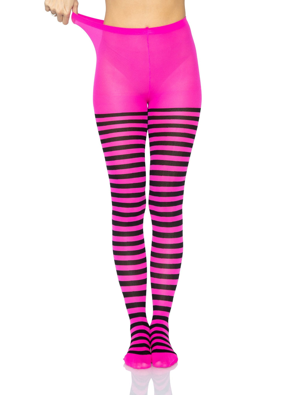 Leg Avenue Jada Striped Many Colors Tights