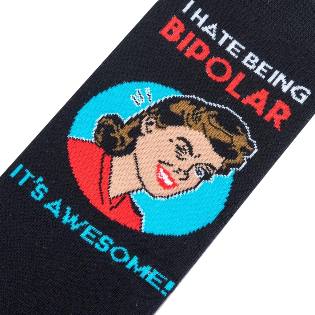 Sockologie Bipolar is Awesome Socks