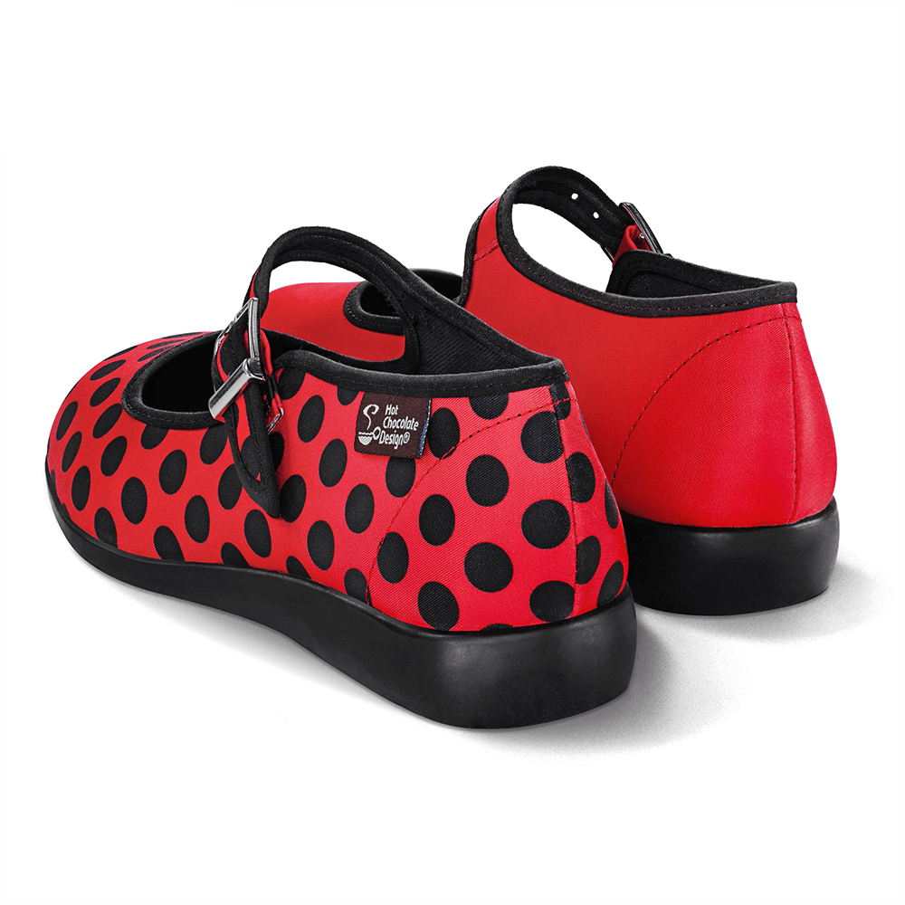 Hot Chocolate Design Chocolaticas® Ladybug Women's Mary Jane Flat