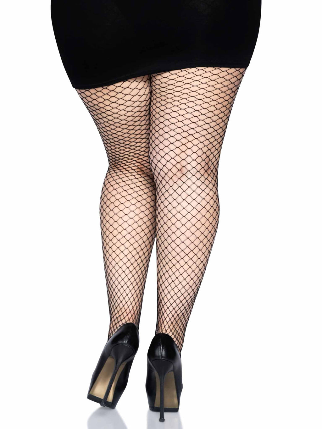 Leg Avenue Plus Gaia Spandex Net Industrial Tights