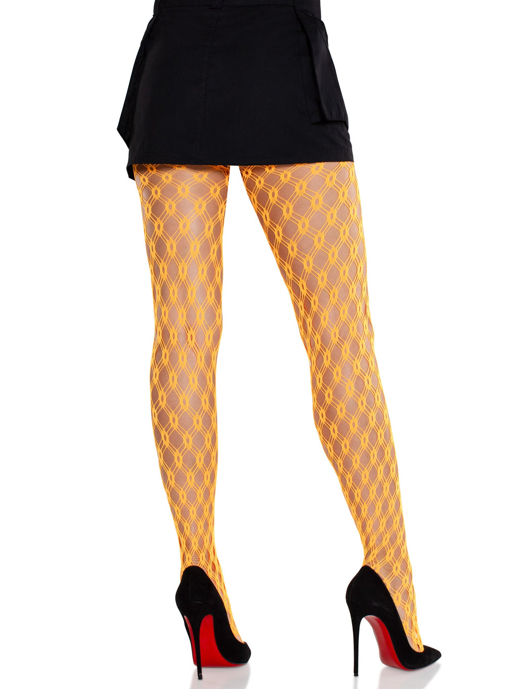 Leg Avenue Lyric Eyelet Neon Net Tights