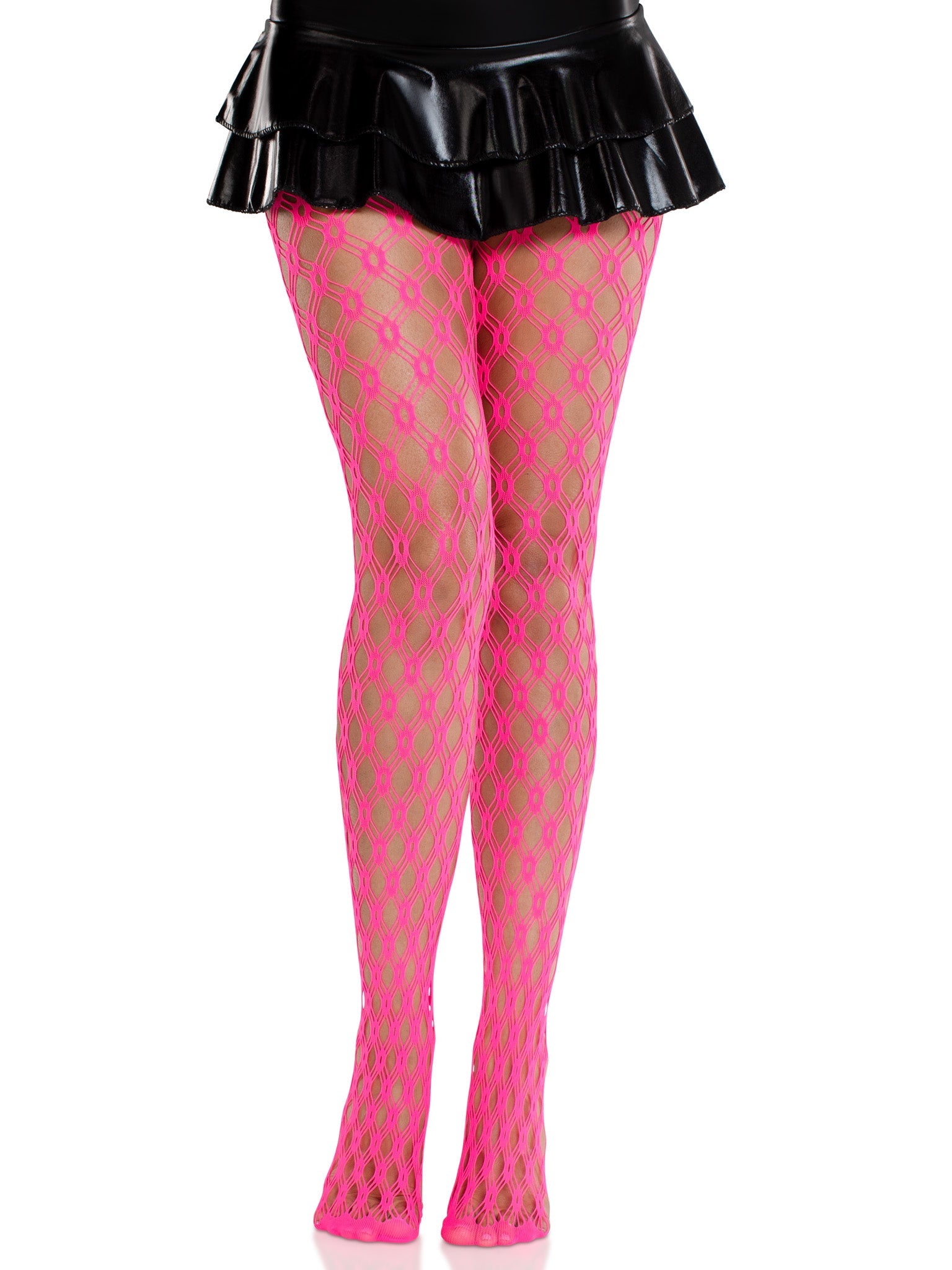 Leg Avenue Lyric Eyelet Neon Net Tights