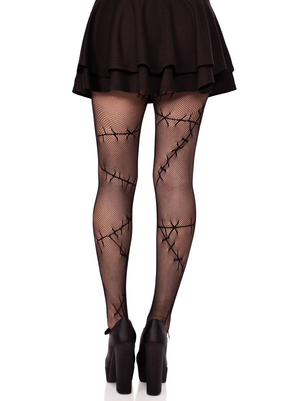 Leg Avenue Stitched Up Net Tights