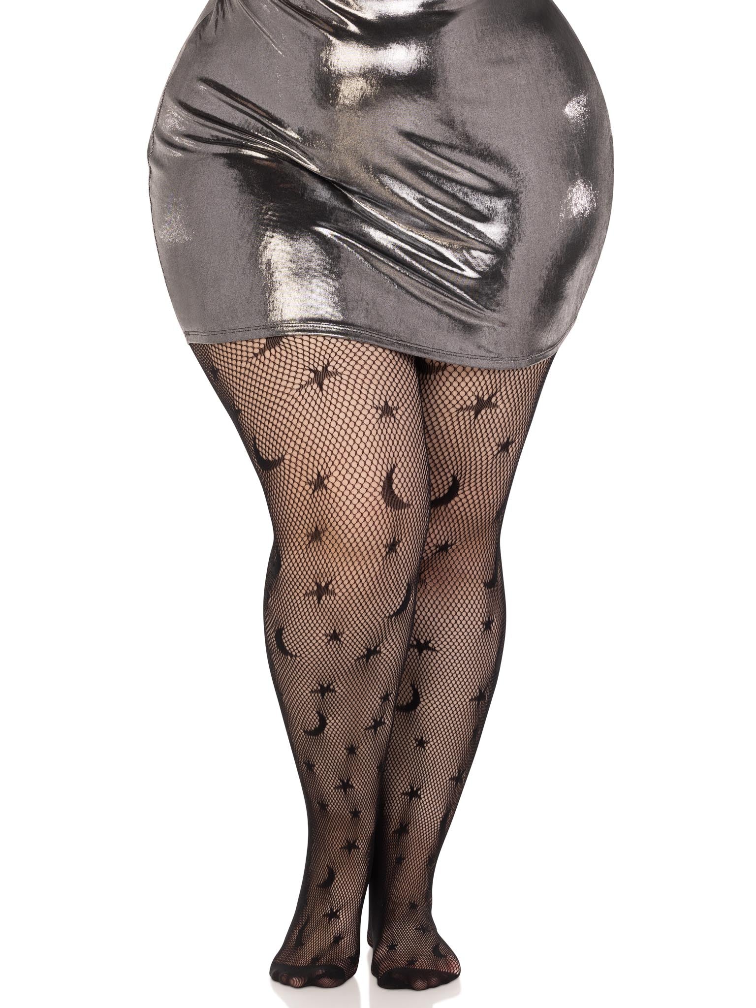 Leg Avenue Celestial Plus Fishnet Tights