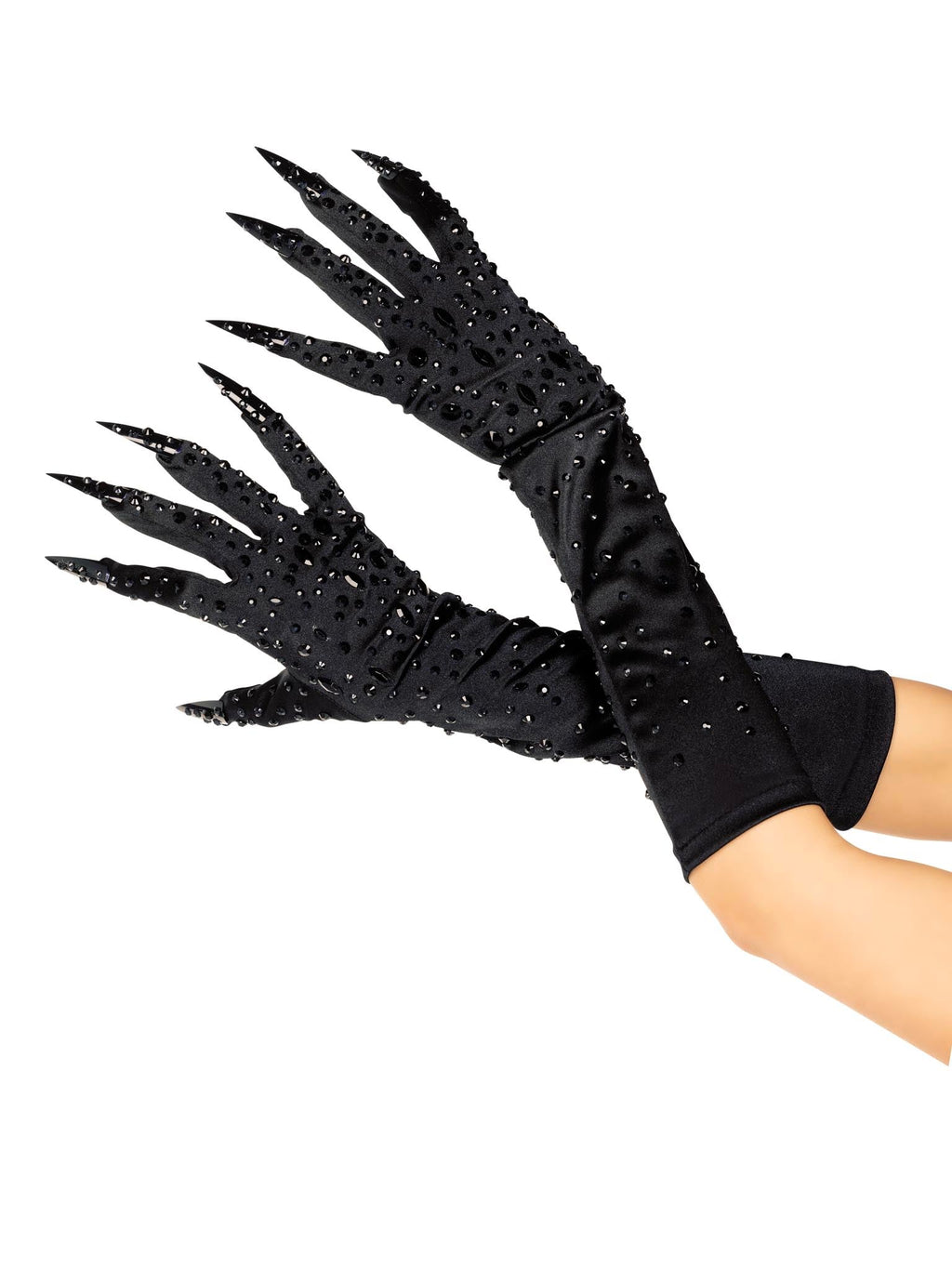 Leg Avenue Rhinestone Claw Gloves