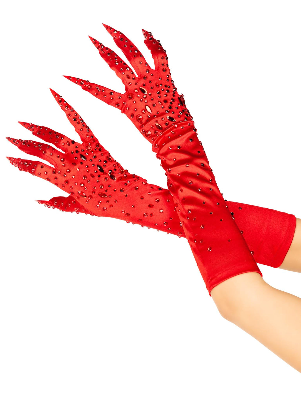 Leg Avenue Rhinestone Claw Gloves