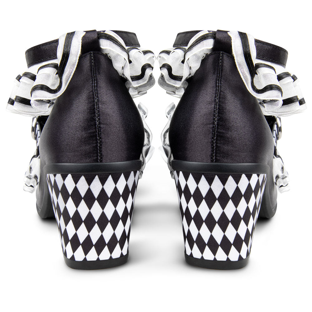 Hot Chocolate Design Chocolaticas® Mid Heels Arlequin Mary Jane Pump