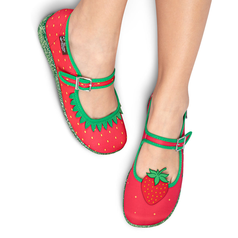 Hot Chocolate Design Chocolaticas® Berry Bliss Women's Mary Jane Flat