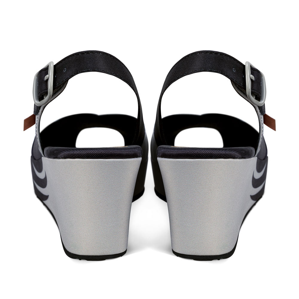 Hot Chocolate Design Chocolaticas® Black Birds Women's Sandal