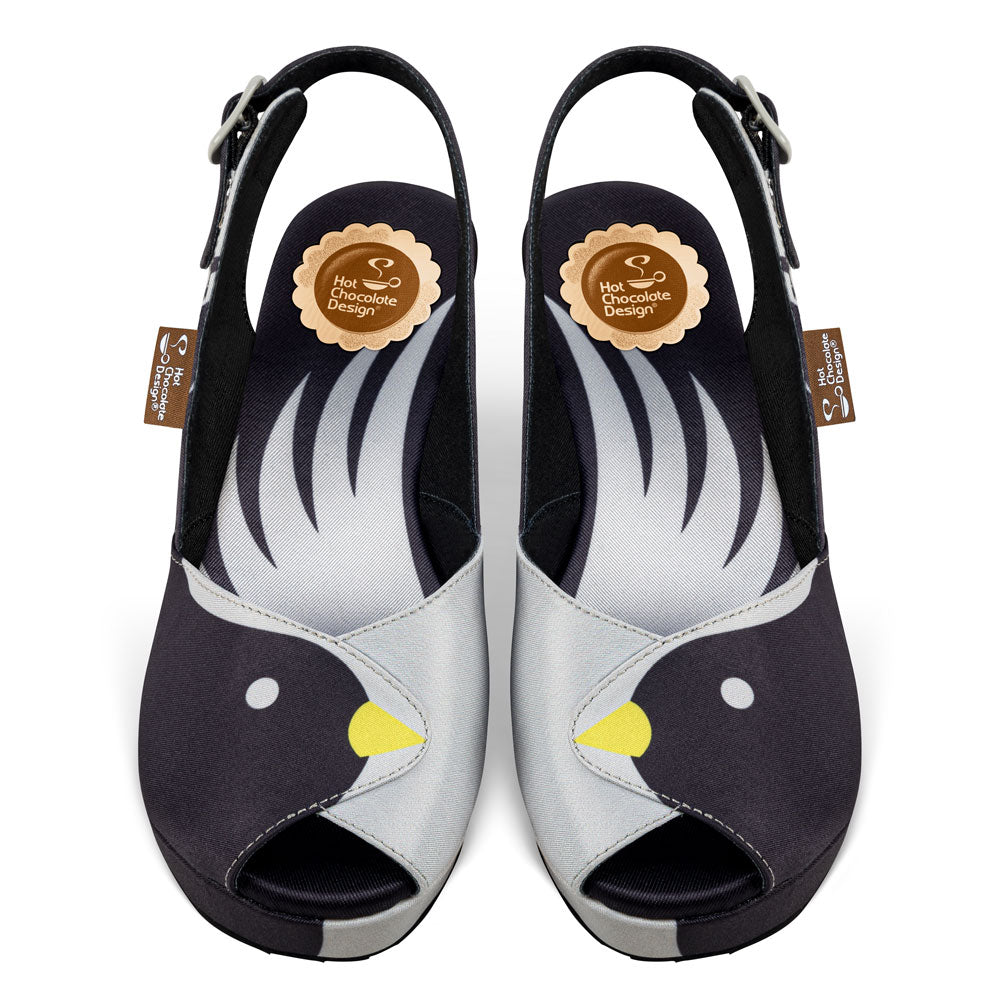 Hot Chocolate Design Chocolaticas® Black Birds Women's Sandal