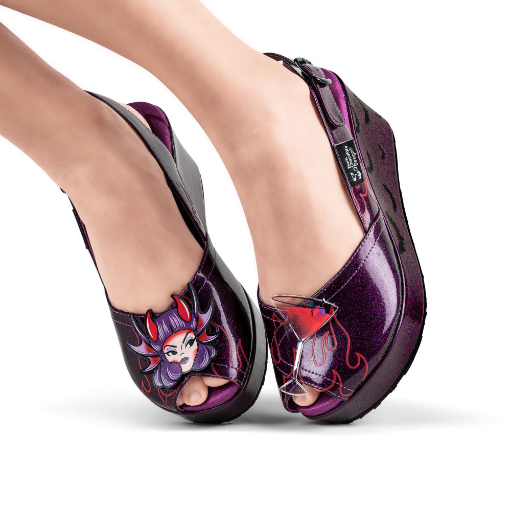 Hot Chocolate Design Chocolaticas® Bloody Mary Women's Sandal