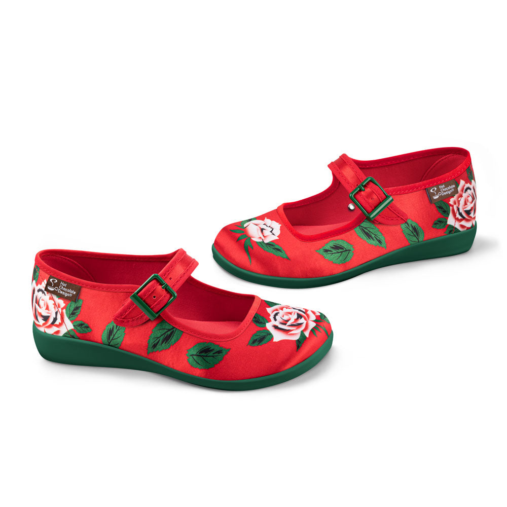 Hot Chocolate Design Chocolaticas® Blossom Shine Women's Mary Jane Flat