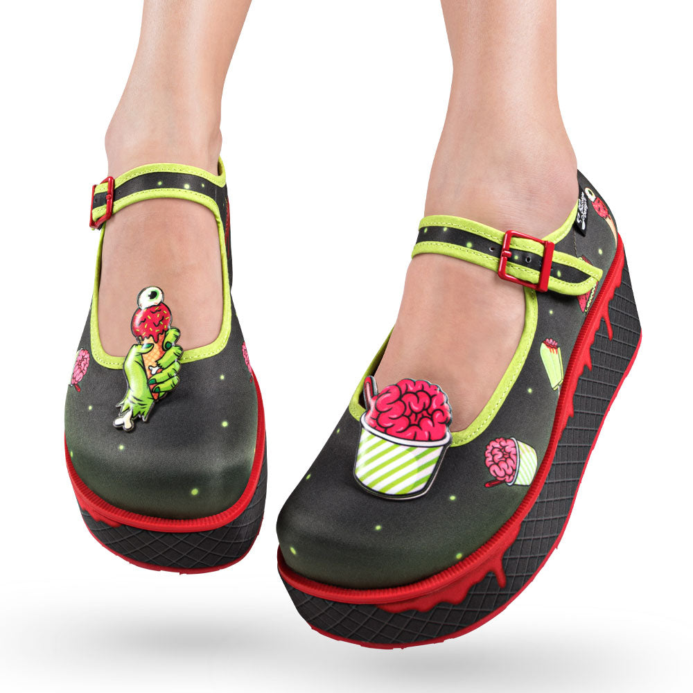 Hot Chocolate Design Chocolaticas® Brain Freeze Mary Jane Platform
