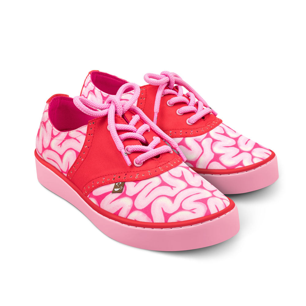 Hot Chocolate Design Brain Worms Casual Sneaker