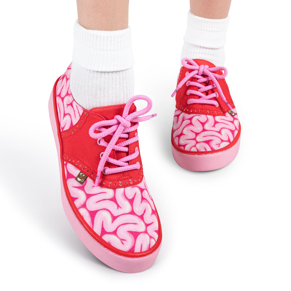 Hot Chocolate Design Brain Worms Casual Sneaker