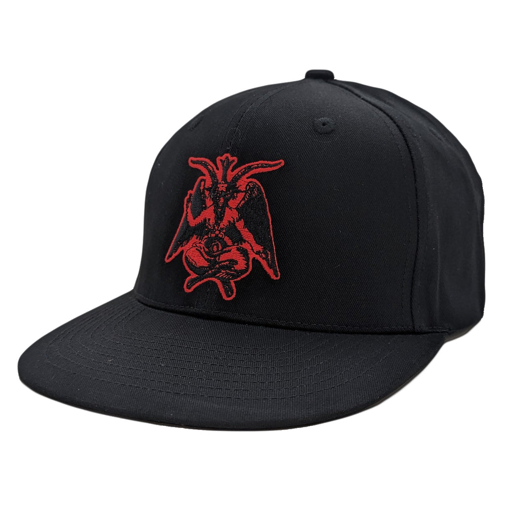 Original Underground Baphomet Black Flatbill Cap
