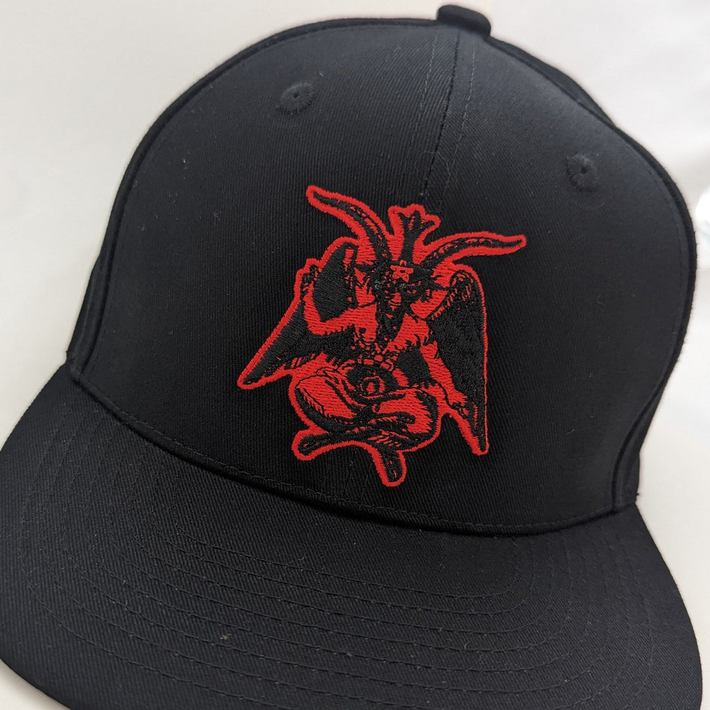 Original Underground Baphomet Black Flatbill Cap
