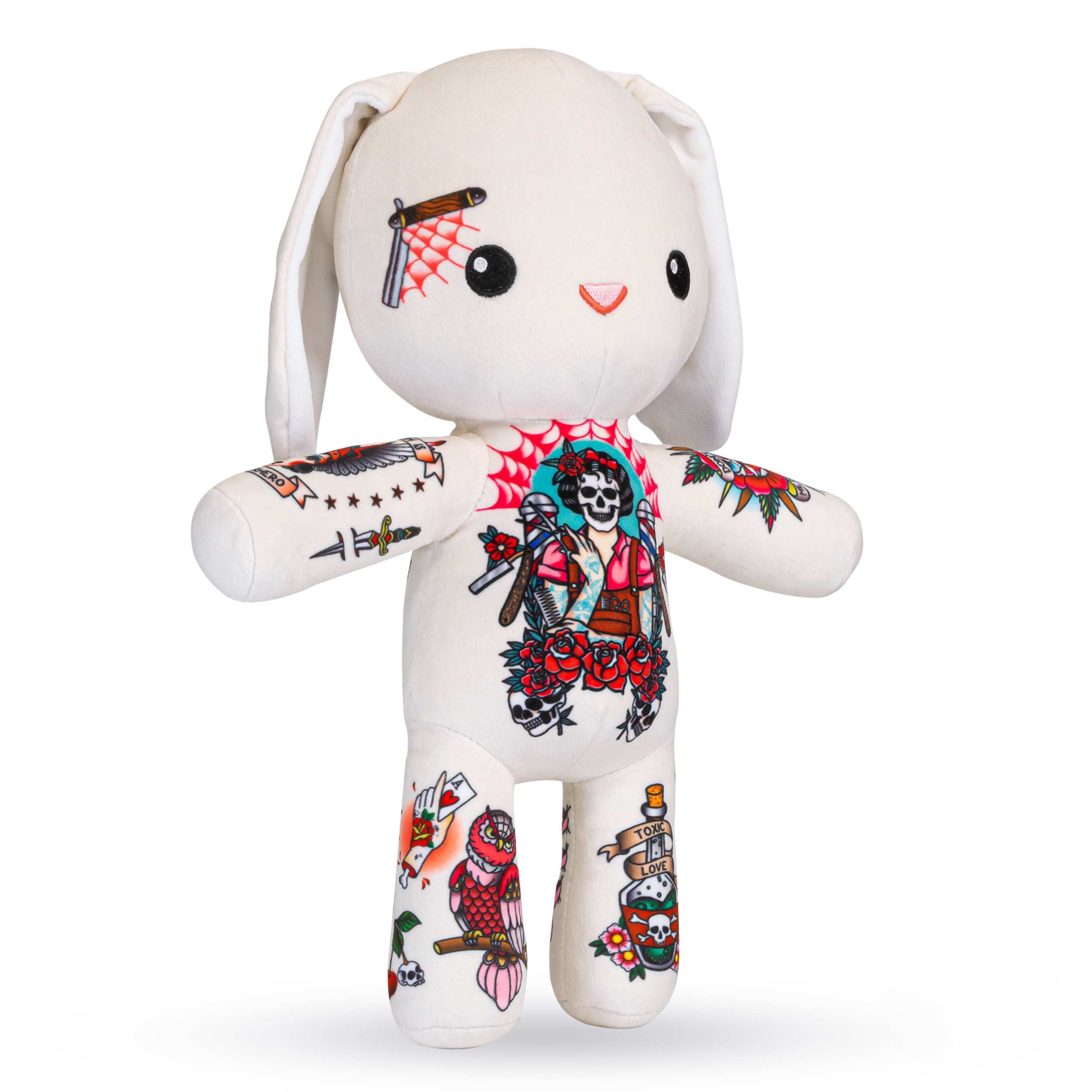 Tattoo Zoo Barbara the Hairstylist 15" Bunny