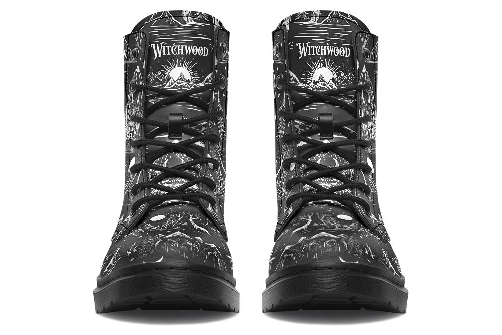 Witchwood Vegan Unisex Cryptids Combat Boots