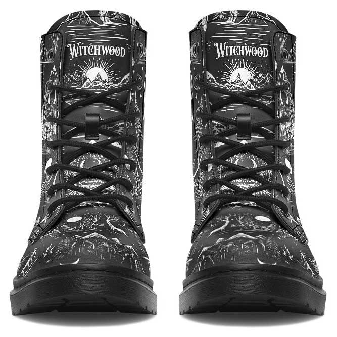 Witchwood Vegan Unisex Cryptids Combat Boots