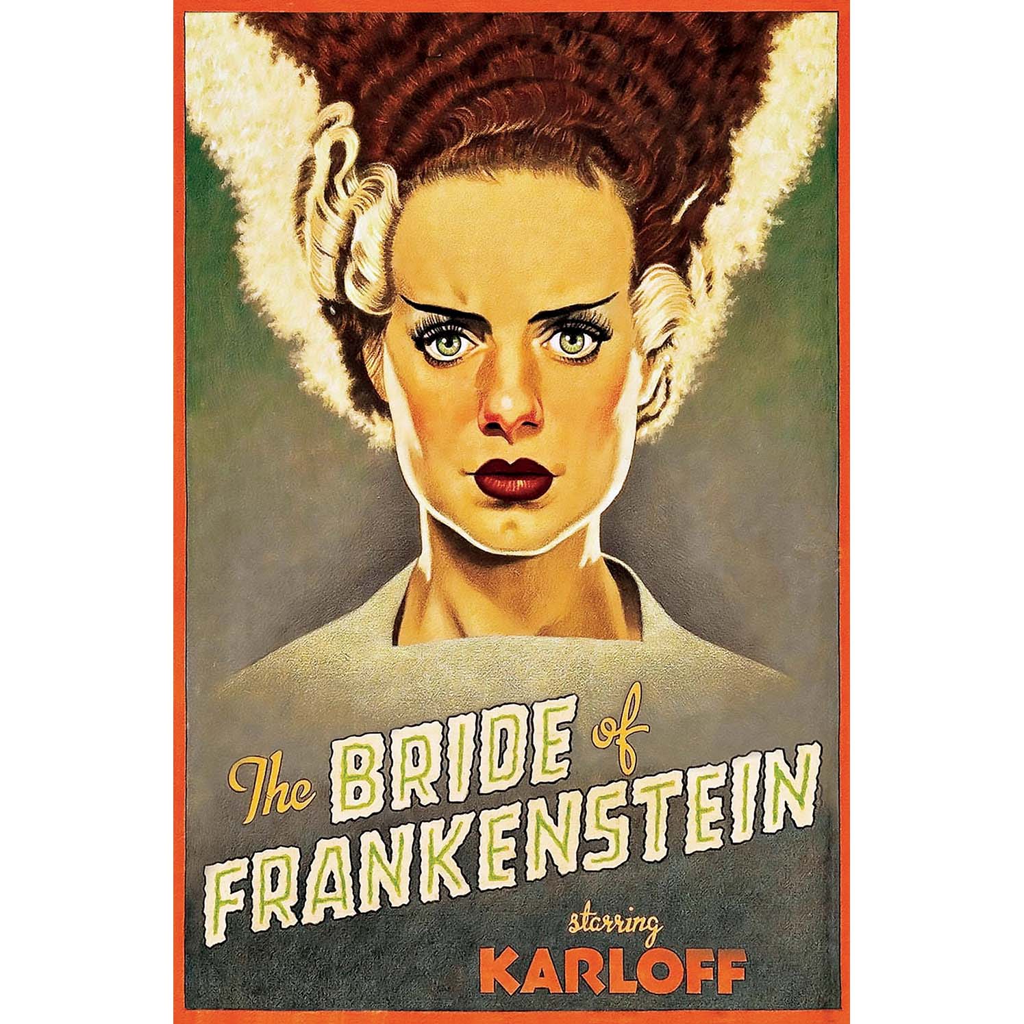 Lowbrow Art Frankenstein Bride Movie Poster Tee