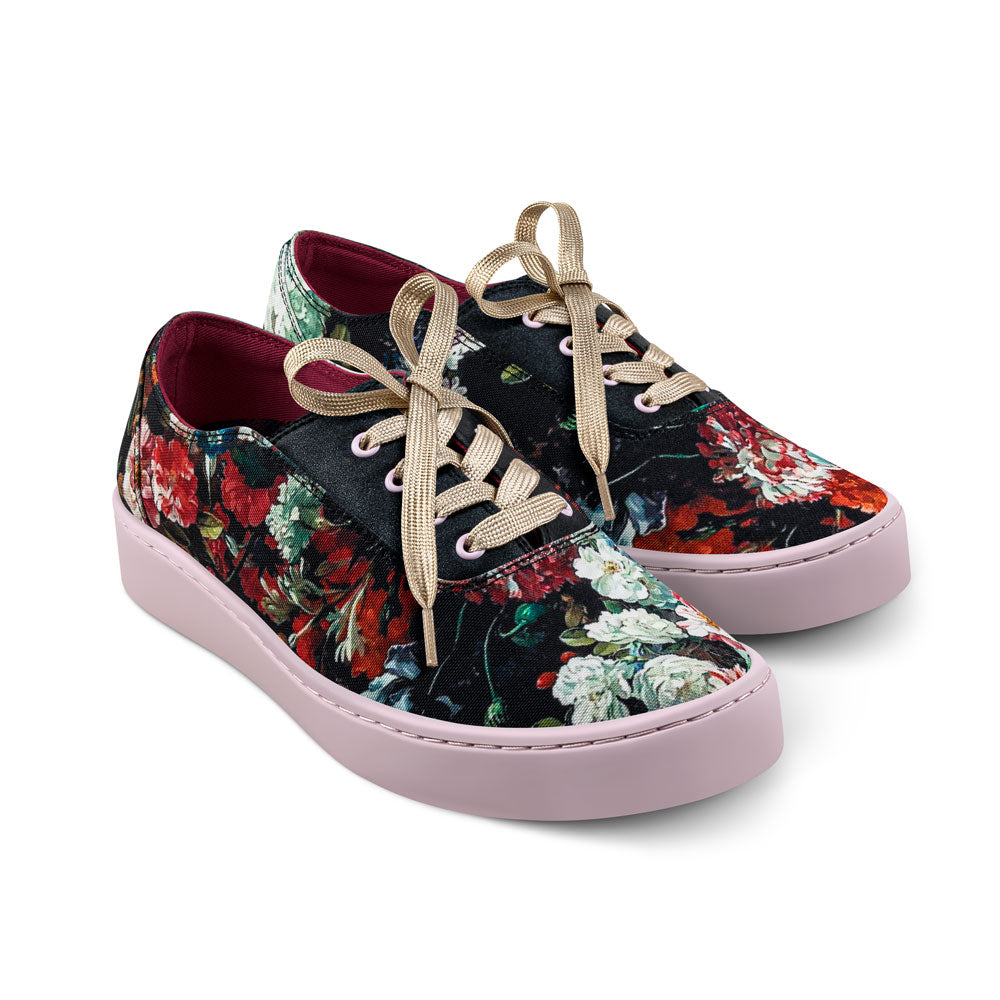 Hot Chocolate Design Charlotte Floral Casual Sneaker