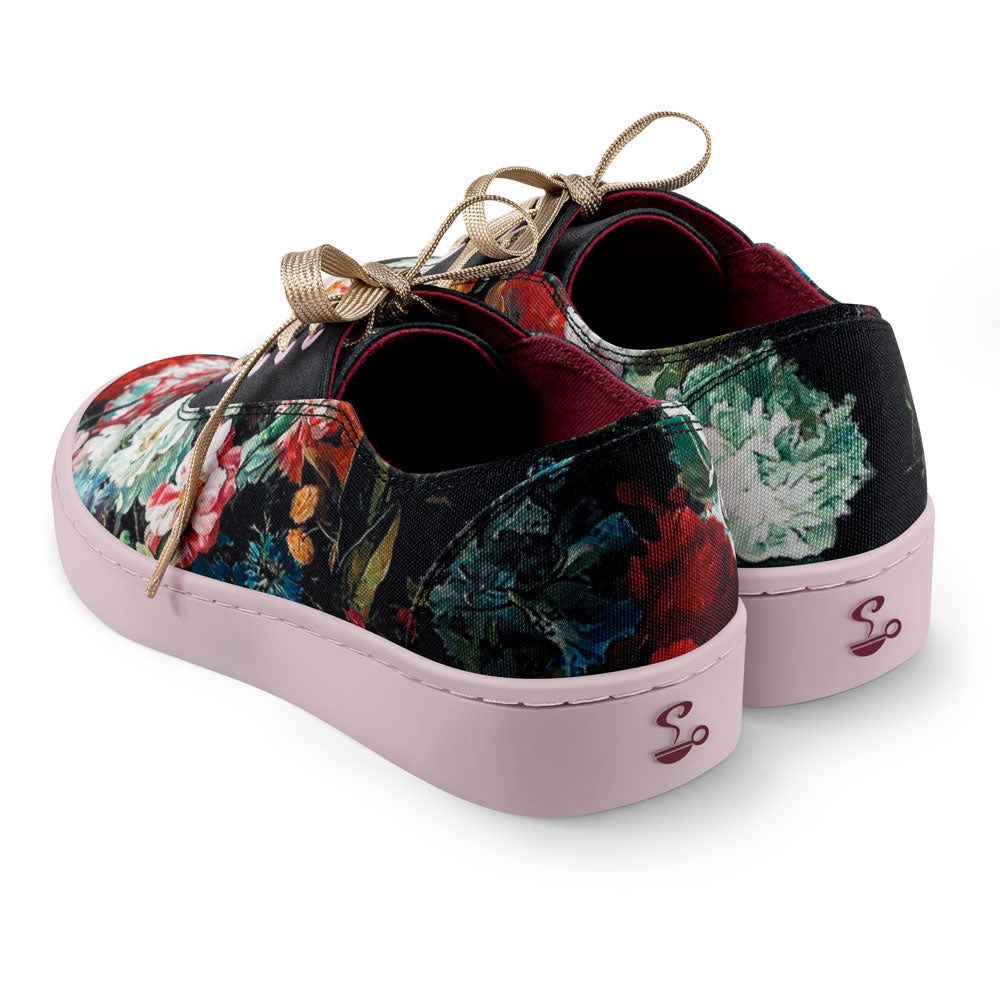 Hot Chocolate Design Charlotte Floral Casual Sneaker