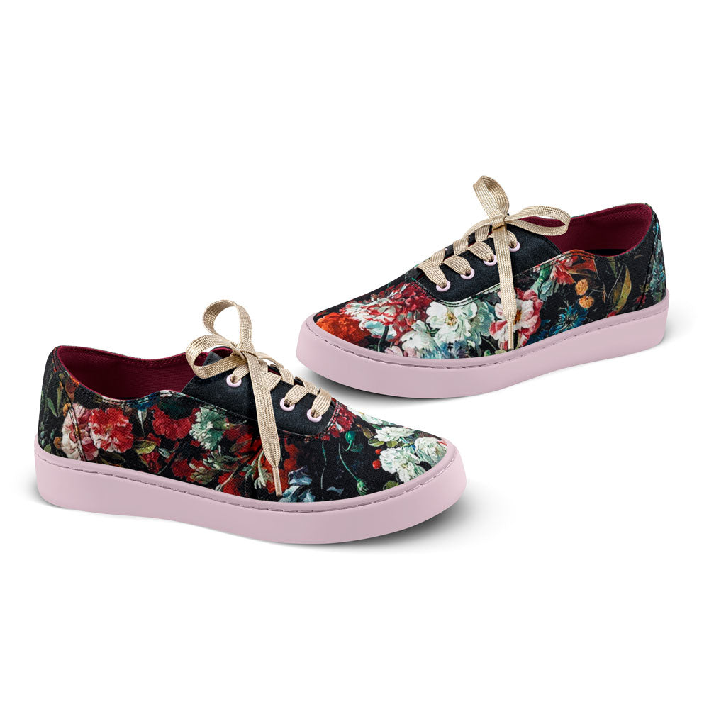 Hot Chocolate Design Charlotte Floral Casual Sneaker