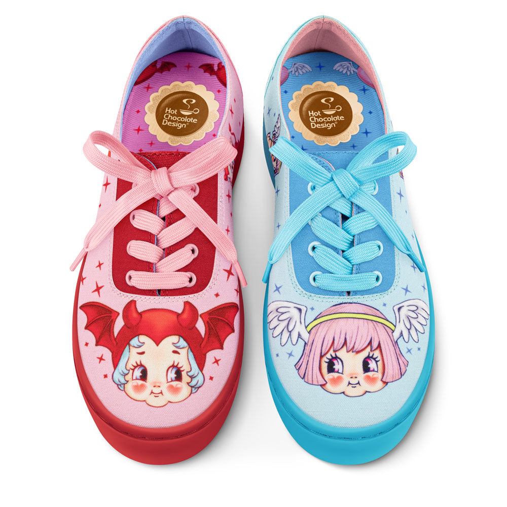 Hot Chocolate Design Cherub & Devil Casual Sneaker