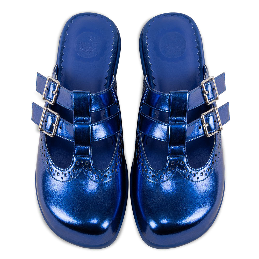 Hot Chocolate Design Chocolaticas® Chrome Crush Blue Women's Clog