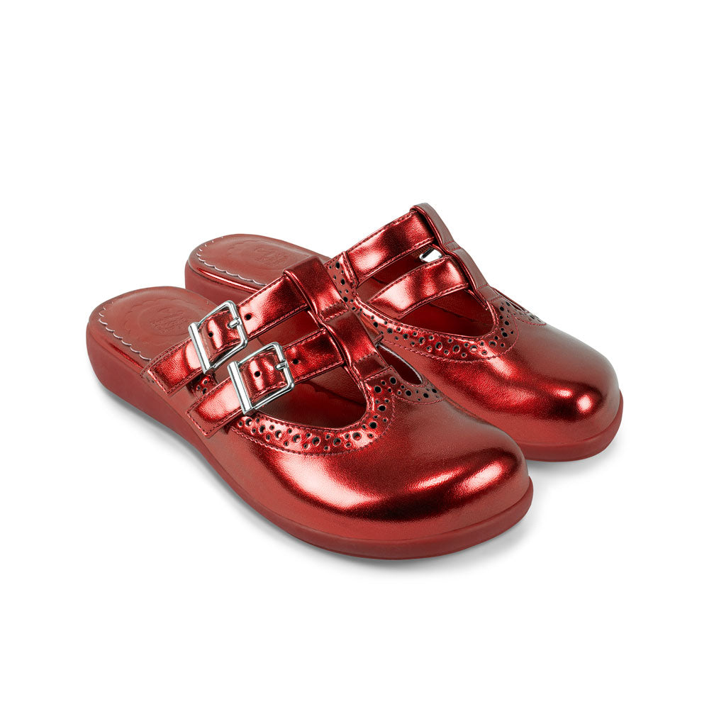 Hot Chocolate Design Chocolaticas® Chrome Crush Crimson Women's Clog