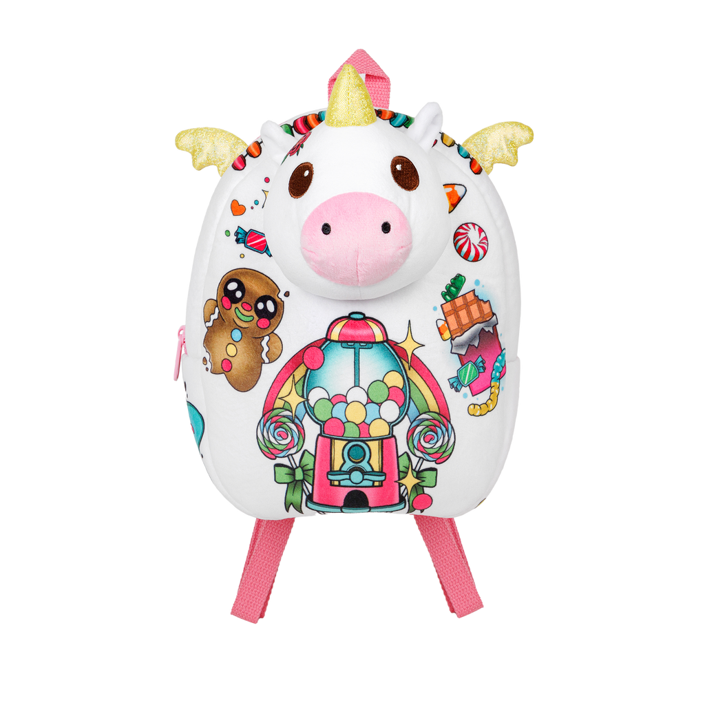 Tattoo Zoo Candy the Unicorn Backpack