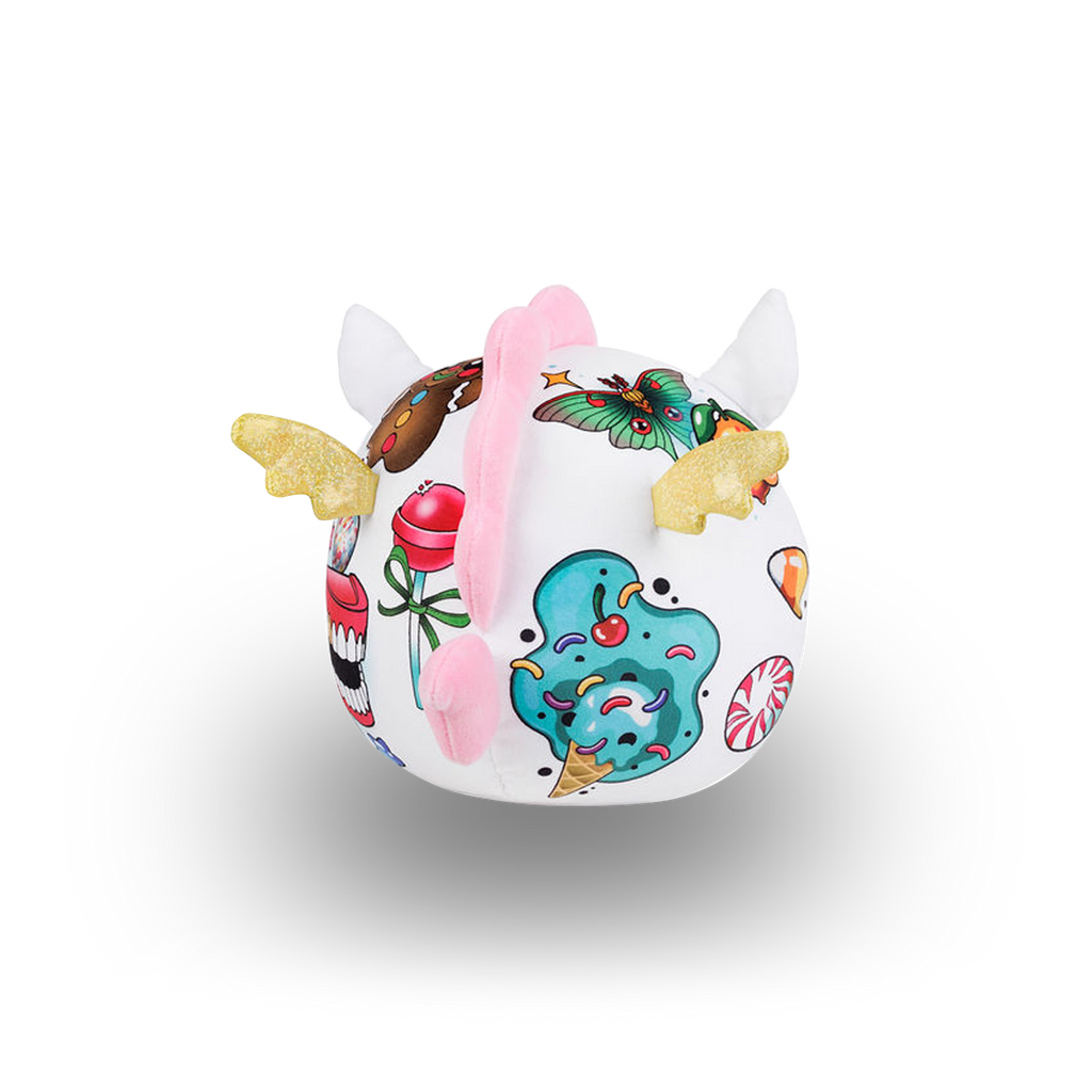 Tattoo Zoo Candy the Unicorn 10" Tater Plush