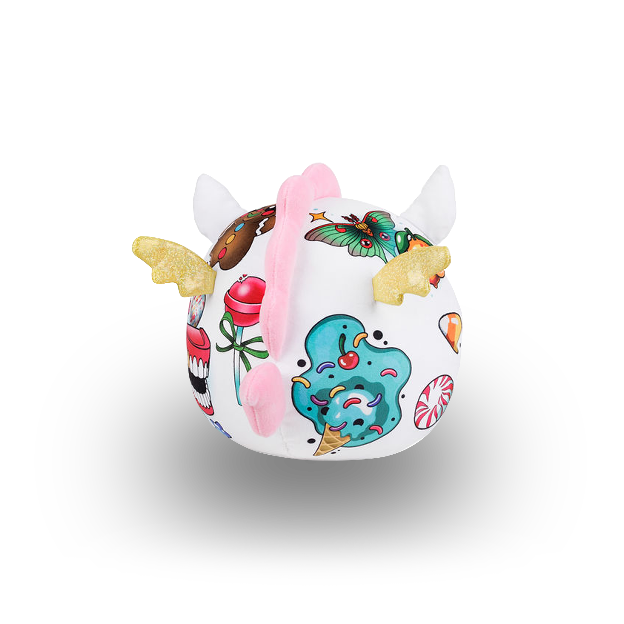 Tattoo Zoo Candy the Unicorn 10" Tater Plush