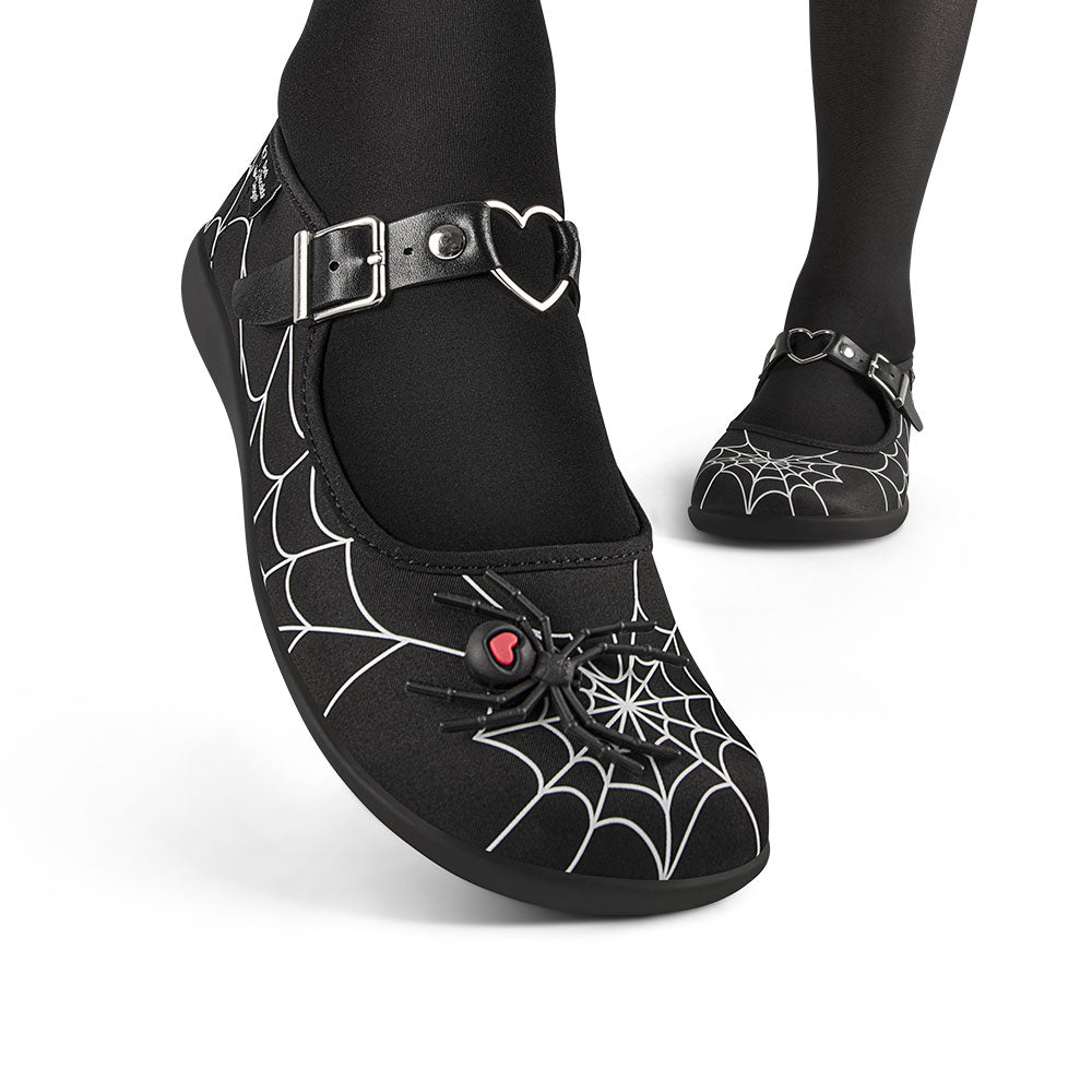 Hot Chocolate Design Chocolaticas® Widow Heart Women's Mary Jane Flat