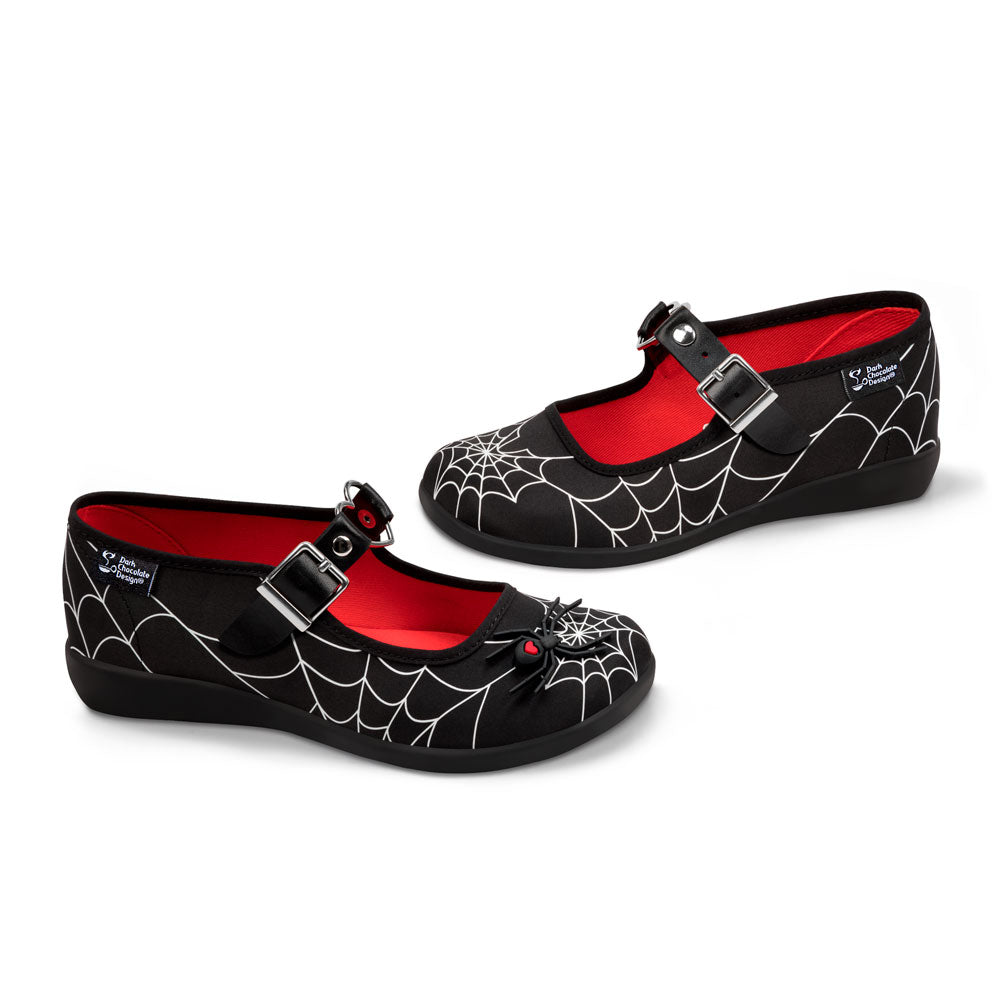 Hot Chocolate Design Chocolaticas® Widow Heart Women's Mary Jane Flat